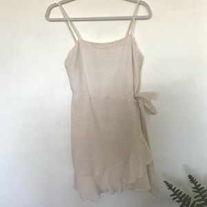 Cotton Candy LA Wrap Dress